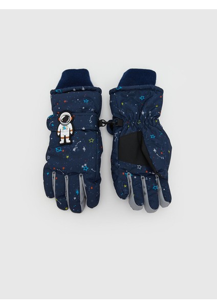 Yeni Sezon Baskılı Erkek Çocuk Kar Eldiveni fiyatları
