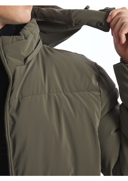 Yeni Sezon Standart Kalıp Kapüşonlu Erkek Şişme Mont fırsatları