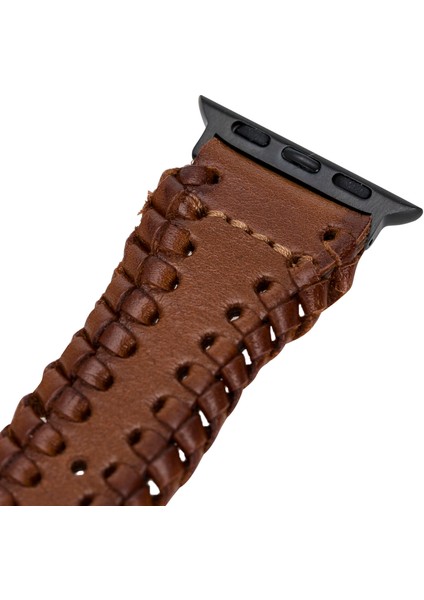 Apple Watch Uyumlu Deri Kordon 42-44-45MM SM58 RST2EF indirimleri