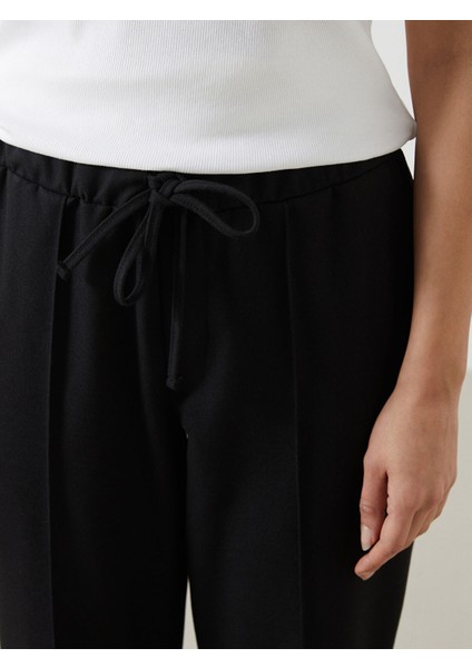 Yeni Sezon Beli Lastikli Kadın Pantolon modelleri