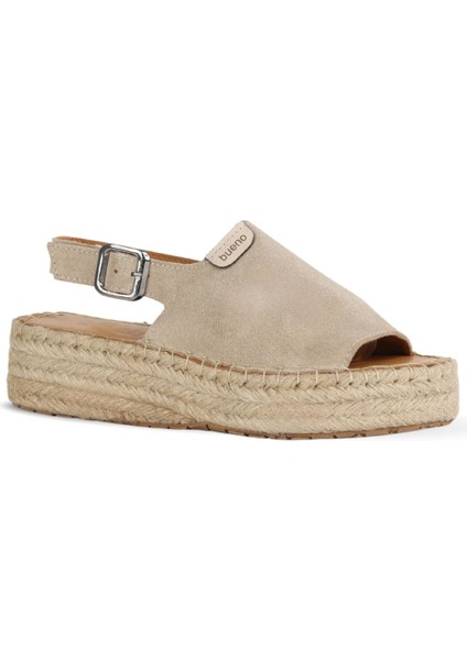 Bej Süet Kadın Düz Sandalet 14WS72500 14WS72500 fiyatları