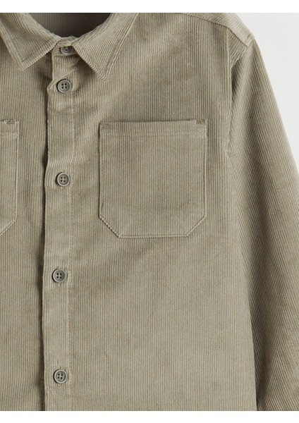 Yeni Sezon Kadife Erkek Çocuk Gömlek modelleri