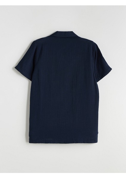 Yeni Sezon Basic Kısa Kollu Erkek Çocuk Gömlek modelleri