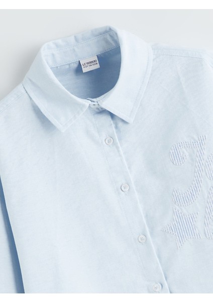 Yeni Sezon Nakışlı Kız Çocuk Gömlek fiyatları