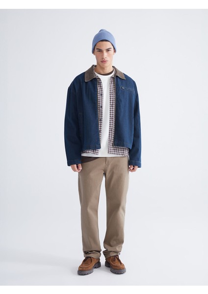 Yeni Sezon Rahat Kalıp Erkek Jean Ceket fiyatları