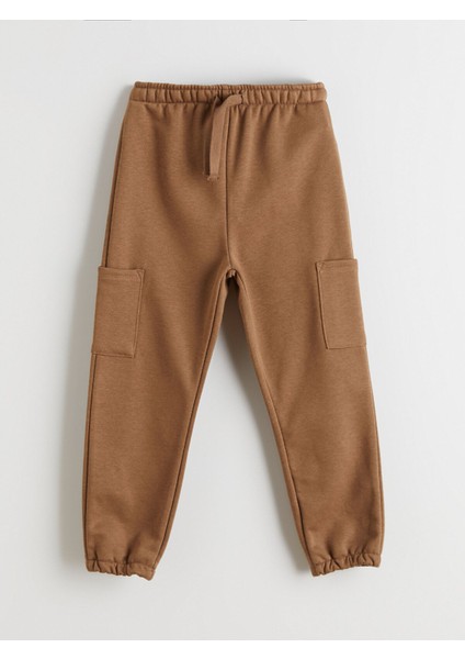 Yeni Sezon Beli Lastikli Basic Erkek Çocuk Eşofman Altı