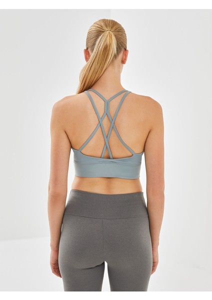 Yeni Sezon Kadın U Yaka Düz Spor Büstiyer fırsatları