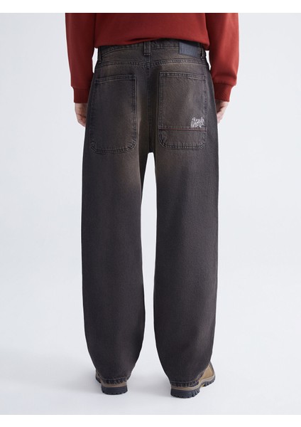 Yeni Sezon Super Baggy Fit Erkek Jean Pantolon fırsatları