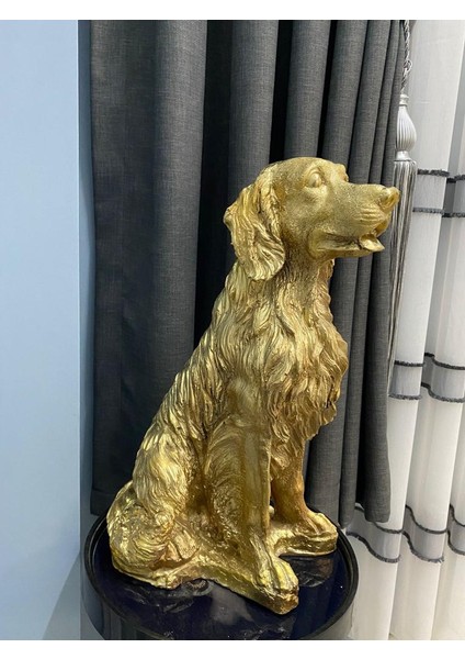 Dekoratif Golden Köpek Biblo Avcı Köpeği Heykel fiyatları