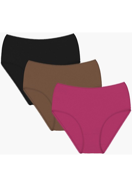 Yeni Sezon Düz Klasik Külot 3'lü