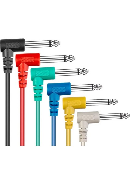 Pedset2 Pedal Kablosu 6 Adet Farklı Renklerde ( 30 Cm.) modelleri