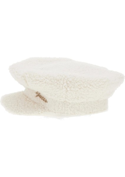 Rosa Kadın Beyaz Şapka W5BZ37WI750-G012