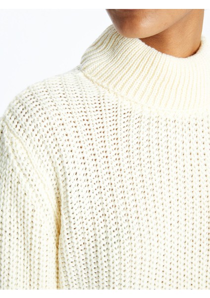 Yeni Sezon Yarım Balıkçı Yaka Kadın Triko Kazak modelleri