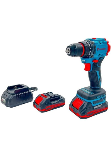 CAT1020 Kömürsüz Çift Akülü Darbesiz Vidalama Makinesi 20V 2.0AH