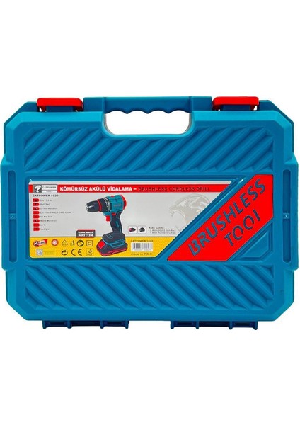 CAT1020 Kömürsüz Çift Akülü Darbesiz Vidalama Makinesi 20V 2.0AH modelleri