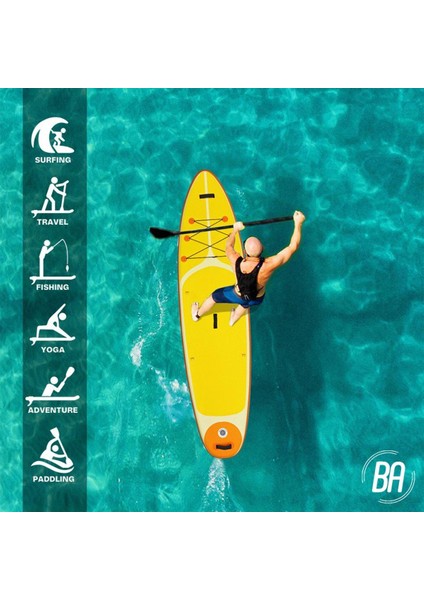 Naviair Paddle Şişme Sup Board/stand Up Paddle Board 320X83X15 cm Turuncu modelleri
