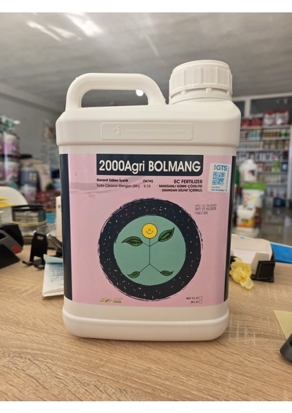 Agri Bolmang 5 Lt – Sıvı Manganlı Gübre – Bitki Gelişimi ve Yaprak Canlılığı