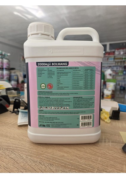 Agri Bolmang 5 Lt – Sıvı Manganlı Gübre – Bitki Gelişimi ve Yaprak Canlılığı fiyatları