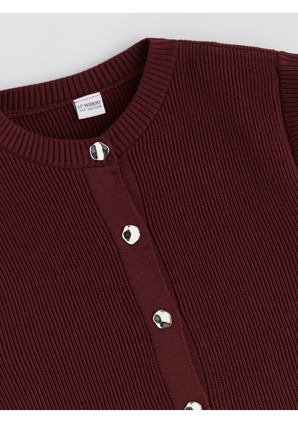 Yeni Sezon Bisiklet Yaka Kız Çocuk Triko Yelek fiyatları