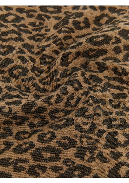 Yeni Sezon Leopar Desenli Kadın Şal modelleri