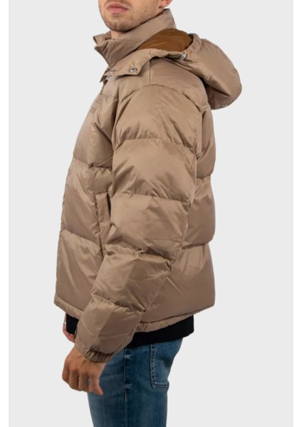 Relaxed Fit Çıkarılabilir Kapüşonlu Su Itici Şişme Mont Erkek Mont DM0DM22036 Afe fiyatları