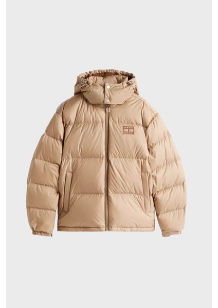 Relaxed Fit Çıkarılabilir Kapüşonlu Su Itici Şişme Mont Erkek Mont DM0DM22036 Afe fırsatları