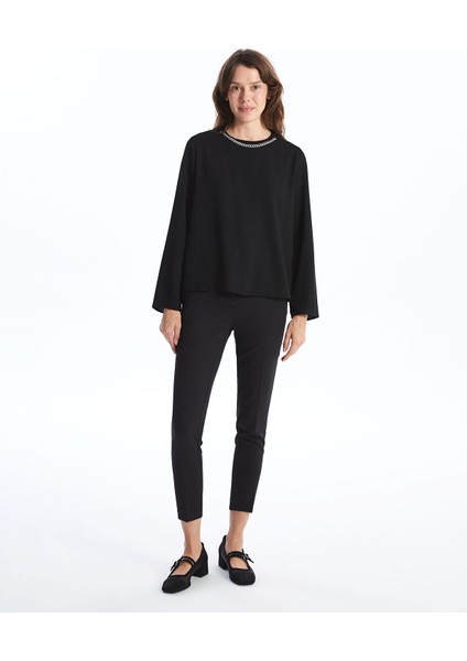 Yeni Sezon Bisiklet Yaka Kadın Bluz fiyatları