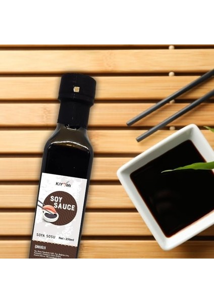 Kiyomi Soya Sosu | Çok Amaçlı Soya Sosu Asya Mutfağı | Daldırma, Sırlama, Turşu, Etler, Izgara Için Baharat | Tavuk ve Mantar Sotelemek Için Soya Sosu, 250 ml modelleri