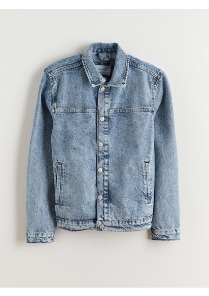 Yeni Sezon Rahat Kalıp Erkek Jean Ceket indirimleri