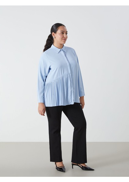 Yeni Sezon Düz Uzun Kollu Kadın Gömlek modelleri