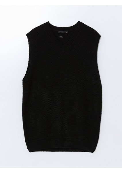 Yeni Sezon Standart Kalıp V Yaka Erkek Triko Süveter indirimleri