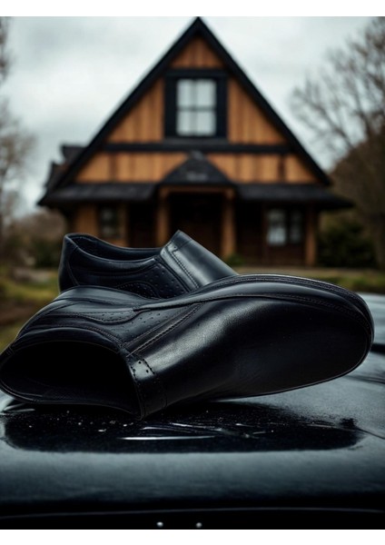 Erkek %100 Iç Kısım Polarlı Gerçek Deri Kaymaz Taban Günlük Ayakkabı modelleri