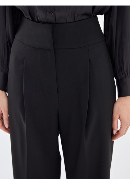 Yeni Sezon Kadın Havuç Kesim Düz Pantolon modelleri