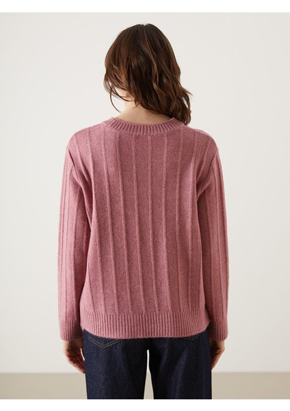 Yeni Sezon Bisiklet Yaka Çizgili Kadın Triko Kazak fırsatları