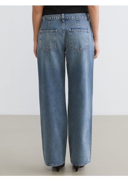 Yeni Sezon Wideleg Kadın Jean Pantolon fırsatları