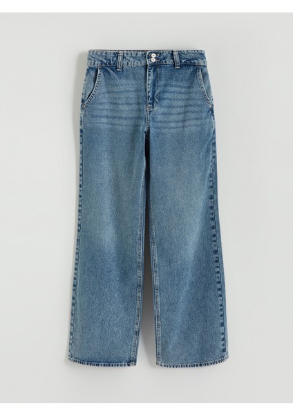 Yeni Sezon Wideleg Kadın Jean Pantolon indirimleri