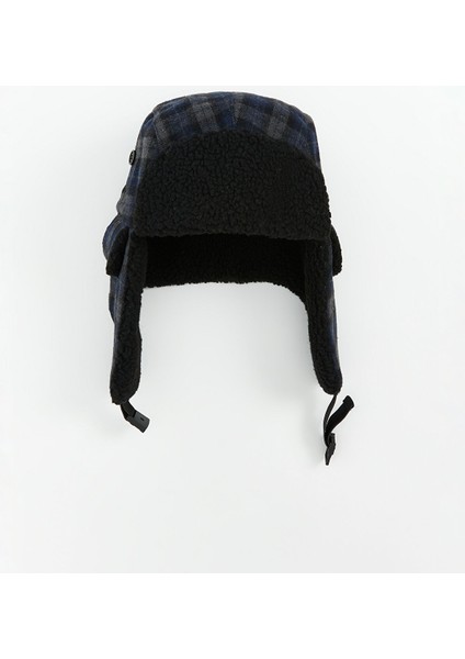 Yeni Sezon Içi Kürklü Erkek Kar Şapkası