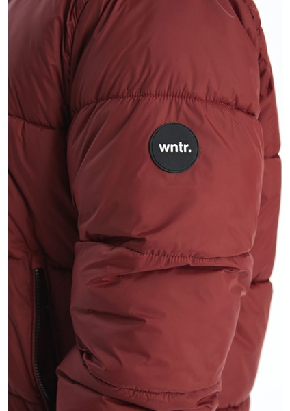 Yeni Sezon Standart Kalıp Kapüşonlu Erkek Şişme Mont modelleri