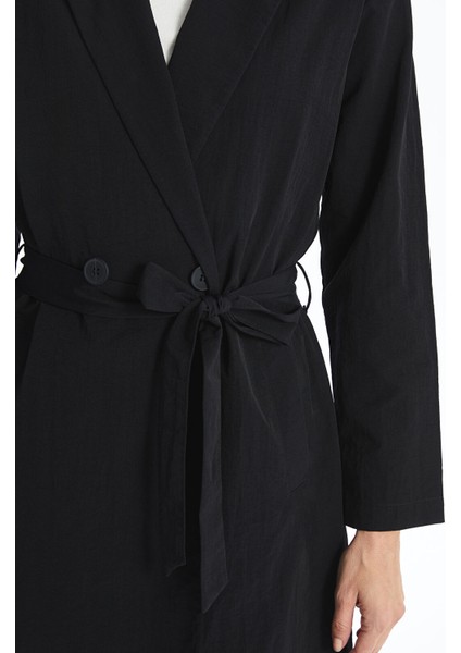 Yeni Sezon Ceket Yaka Kadın Trençkot modelleri