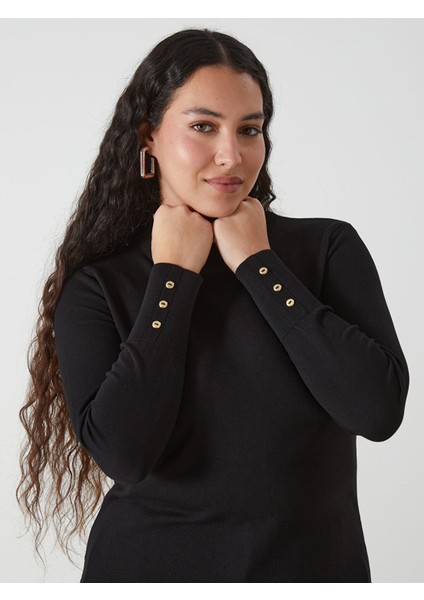 Yeni Sezon Yarım Balıkçı Yaka Kadın Triko Kazak fiyatları