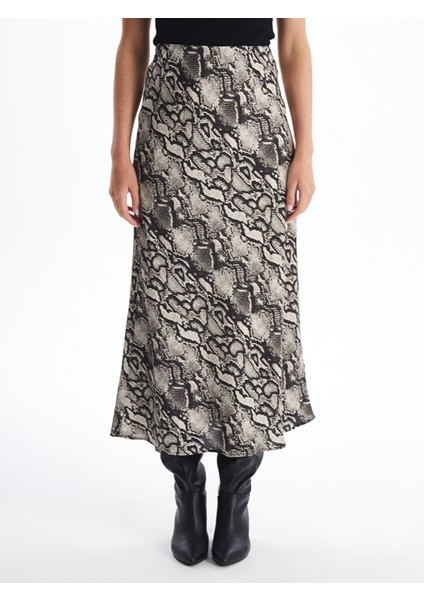 Yeni Sezon Dar Fit Desenli Kadın Etek modelleri