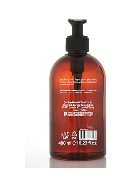 Pierre Cardin Liquid Hand Wash 480 ml – Silk Care - Sıvı Sabun - Ipek Bakım fiyatları