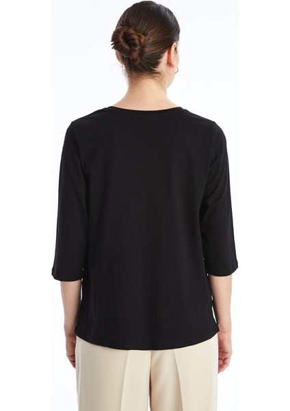 Yeni Sezon Bisiklet Yaka Çiçekli Kadın Bluz fırsatları