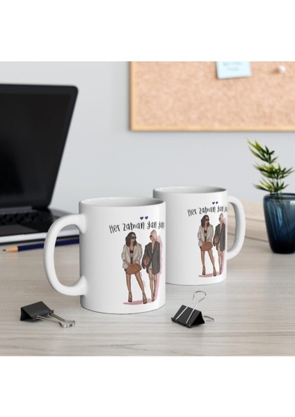 Arkadaşa Hediye Baskılı Kupa Bardak fırsatları