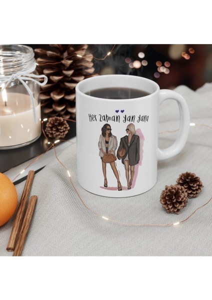 Arkadaşa Hediye Baskılı Kupa Bardak indirimleri