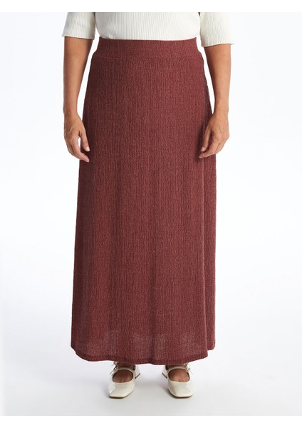 Yeni Sezon Beli Lastikli Dokulu Kadın Etek fiyatları