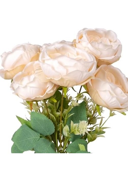 Yapay Çiçek Şakayık 7 Dal Krem 41 Cm. fiyatları