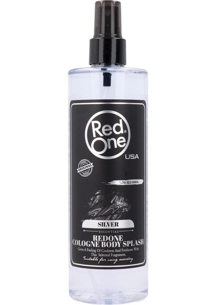 Redone Kolonya Body Splash Silver 400 ml