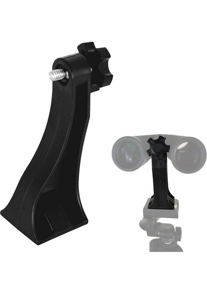 Dürbünü Tripoda Bağlamak Için Dürbün ve Bağlantı Adaptörü - AL2515 Siyah