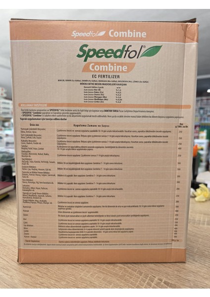 DRT Speedfol Combine 5 Kg – Bitki Gelişimi – Verim Artırıcı – Mikro Element - İzelement Gübre (Zn, Mn, B, Fe) fiyatları